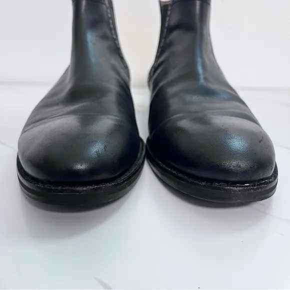 Johnston &amp; Murphy Tyndall Gore Black Leather Boots Size 9.5