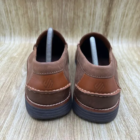 Johnston &amp; Murphy Upton Penny Loafers Men's Size 10.5 M Casual Shoes Brown