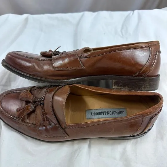 Johnston and Murphy men's tassel loafers