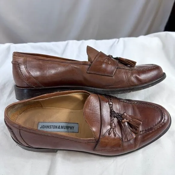 Johnston and Murphy men's tassel loafers