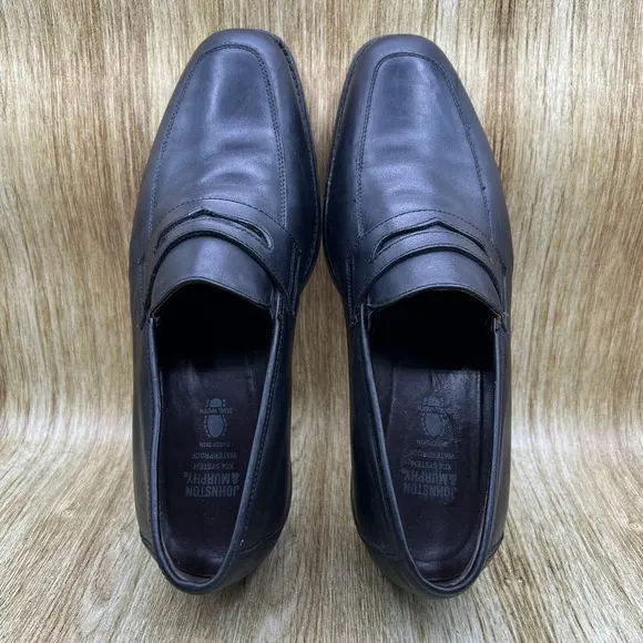 Johnston Murphy Taylor Penny Loafers Men's Size 11 M Casual Shoes‎ Black Slip On