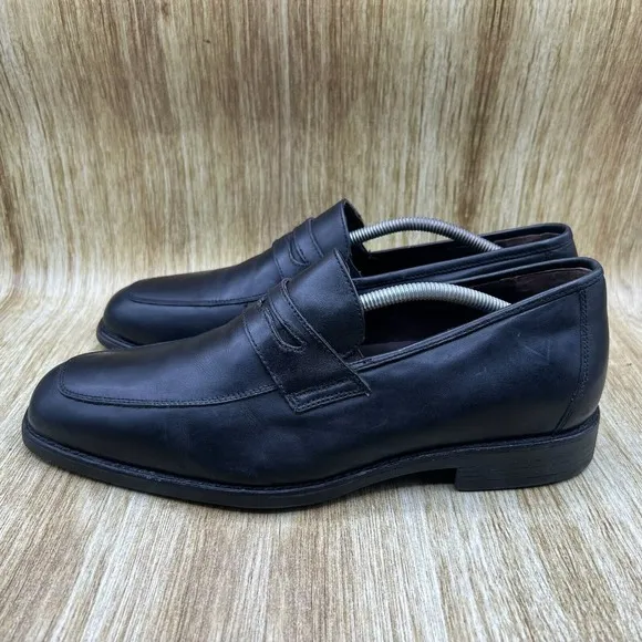 Johnston Murphy Taylor Penny Loafers Men's Size 11 M Casual Shoes‎ Black Slip On