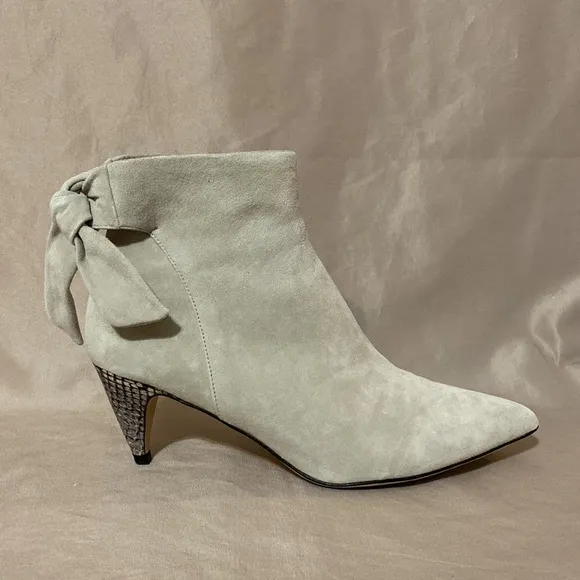 Joie 38.5 Rena Suede Booties Birch
