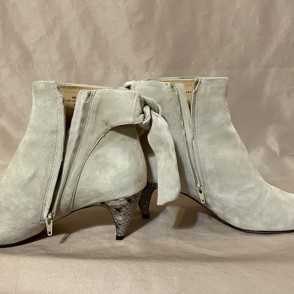 Joie 38.5 Rena Suede Booties Birch