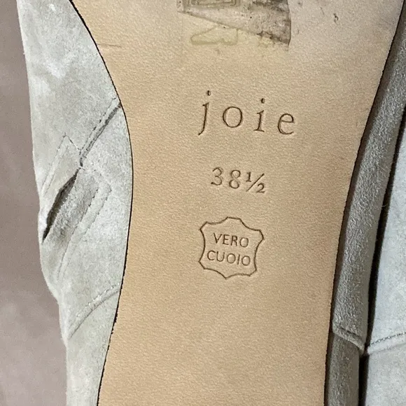 Joie 38.5 Rena Suede Booties Birch