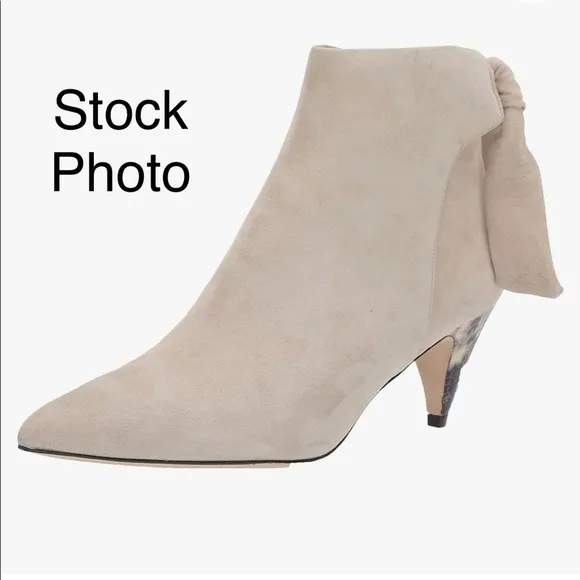 Joie 38.5 Rena Suede Booties Birch