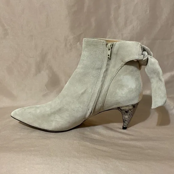 Joie 38.5 Rena Suede Booties Birch