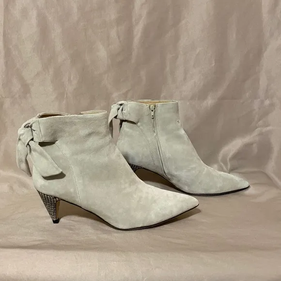 Joie 38.5 Rena Suede Booties Birch