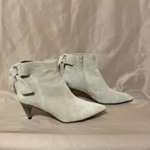 Joie 38.5 Rena Suede Booties Birch