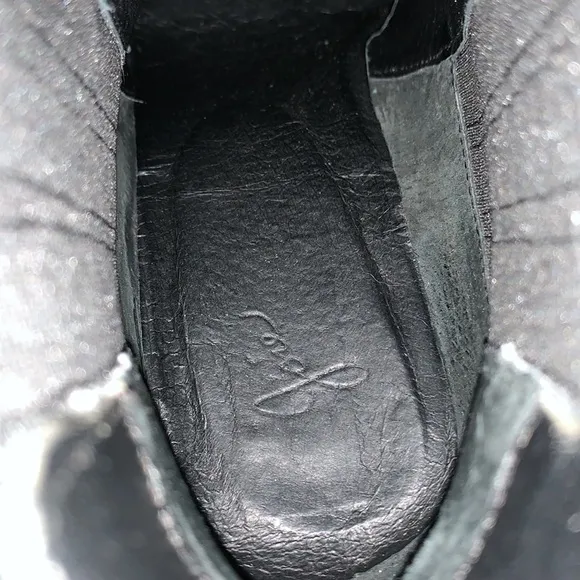 Joie Black Suede Chelsea Ankle Boots