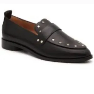 Joie Taron Leather Studded Loafers