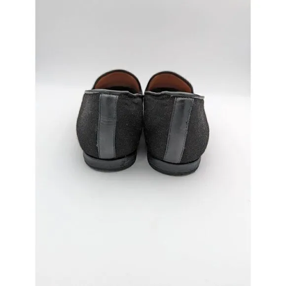 Jon Josef Gatsby key &amp; heart mismatched loafers black 6.5
