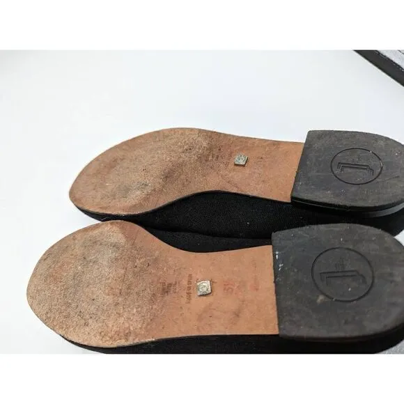 Jon Josef Gatsby key &amp; heart mismatched loafers black 6.5