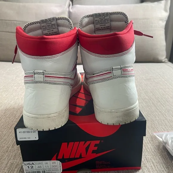 Jordan 1 Retro High Phantom Red