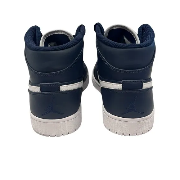 Jordan 1 Retro Mid&quot;Obsidian White&quot;