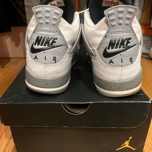 Jordan 11 Retro BG White and Black Sneakers