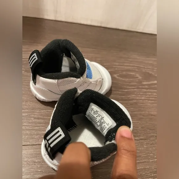 Jordan 11 Retro Crib Bootie White/Legend Blue/Black (2024)