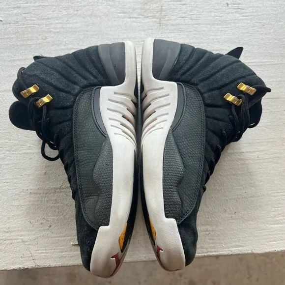 Jordan 12 Black and Gold Sneakers Retro 12 Air Jordan Nike