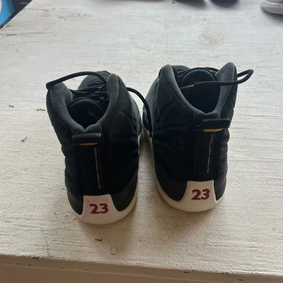 Jordan 12 Black and Gold Sneakers Retro 12 Air Jordan Nike