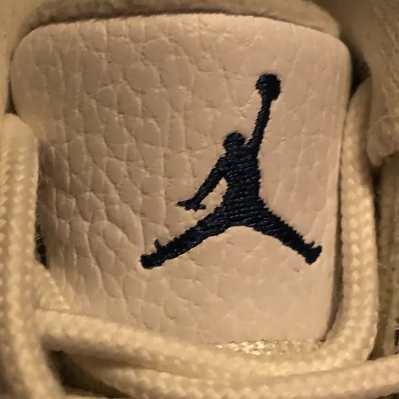 Jordan 12 retro BT white and blue sneakers