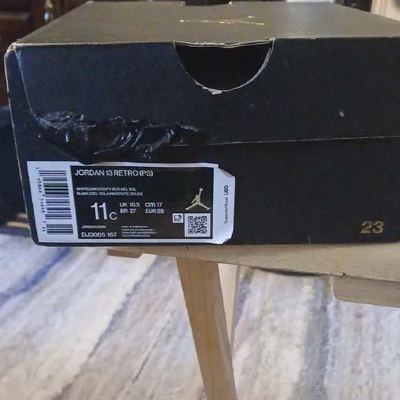 Jordan 13 Retro Del Sol PS Sneakers