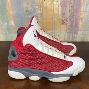 Jordan 13 Retro Gym Red Flint Grey Size 9.5 Mens DJ5982-600 Worn
