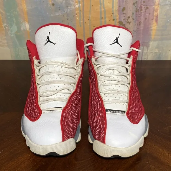 Jordan 13 Retro Gym Red Flint Grey Size 9.5 Mens DJ5982-600 Worn