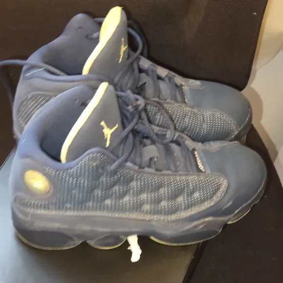Jordan 13 Retro Squadron Blue Youth Sneakers