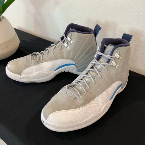 Jordan 23 Retro Grey/University Blue -size 12