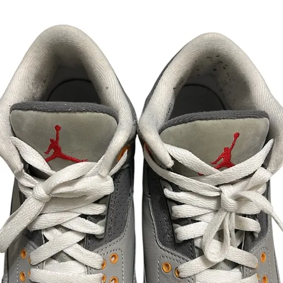 Jordan 3 Retro Cool Grey Sneakers Size 7Y