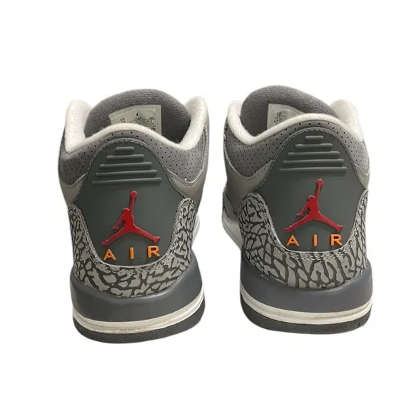 Jordan 3 Retro Cool Grey Sneakers Size 7Y
