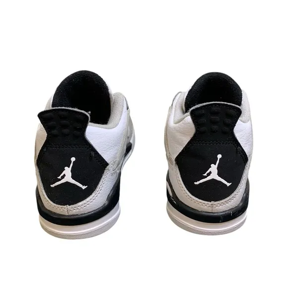 Jordan 4 retro mid military black sneakers