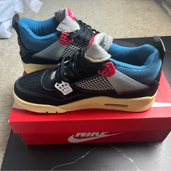 Jordan 4 Retro Union LA Mid Off Noir