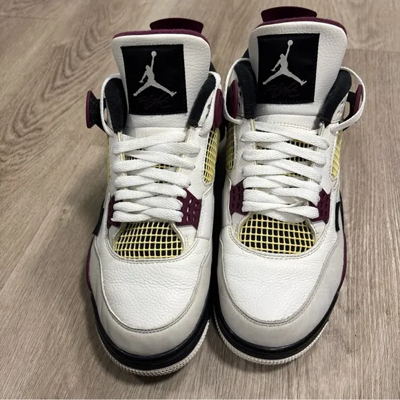 Jordan 4 Retro x Paris saint-German Bordeaux 2020 size 9