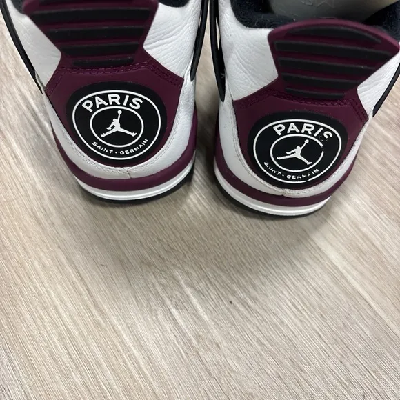 Jordan 4 Retro x Paris saint-German Bordeaux 2020 size 9