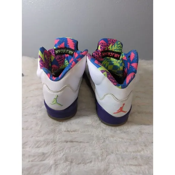 Jordan‎ 5 Retro &quot;Alternate Bel-Air&quot; Fresh Prince Sneakers DB3024-100 Size 5.5Y