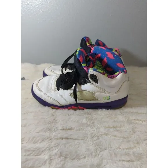 Jordan‎ 5 Retro &quot;Alternate Bel-Air&quot; Fresh Prince Sneakers DB3024-100 Size 5.5Y