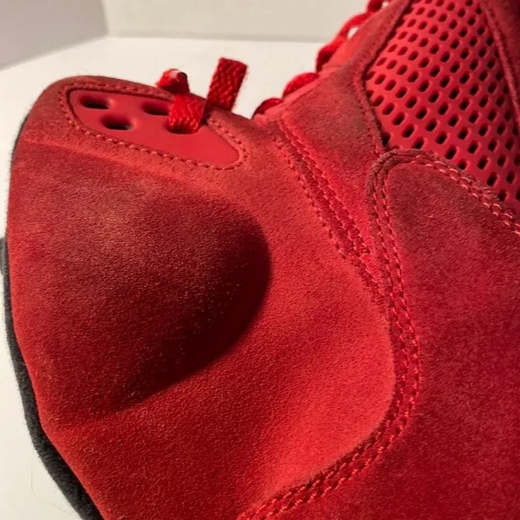 Jordan 5  Retro Red Suede Sneakers