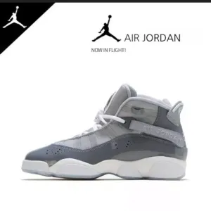 Jordan 6 Rings Cool Grey/White-Wolf Grey Sneakers