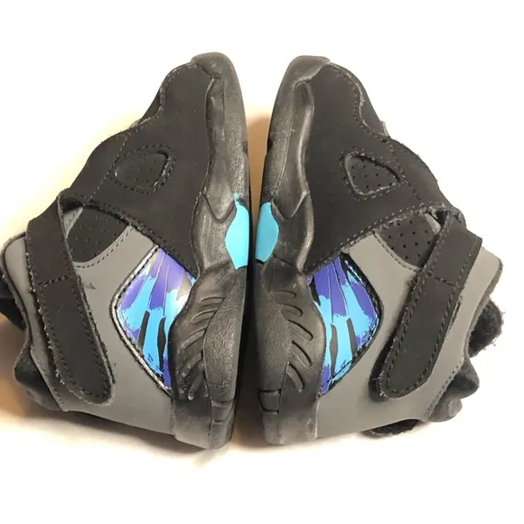 Jordan 8 Retro BT black blue sneakers