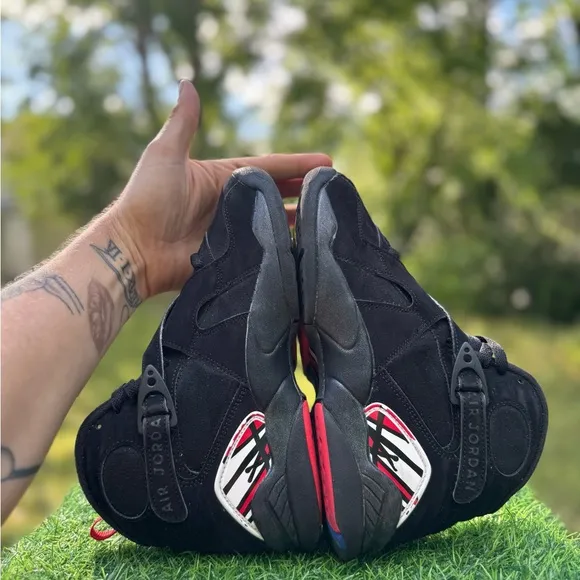 Jordan 8 Retro Mid Playoff sneakers.
