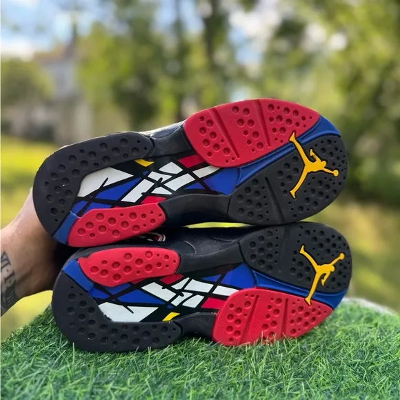 Jordan 8 Retro Mid Playoff sneakers.