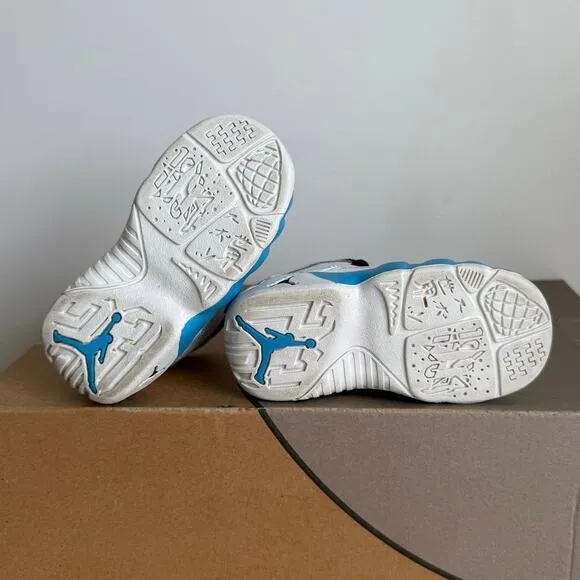 Jordan 9 Retro ‘Powder Blue/White’ Toddler Sneakers - SZ 6 C