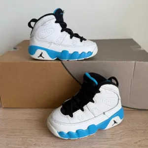 Jordan 9 Retro ‘Powder Blue/White’ Toddler Sneakers - SZ 6 C