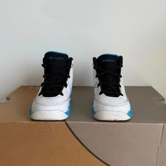 Jordan 9 Retro ‘Powder Blue/White’ Toddler Sneakers - SZ 6 C