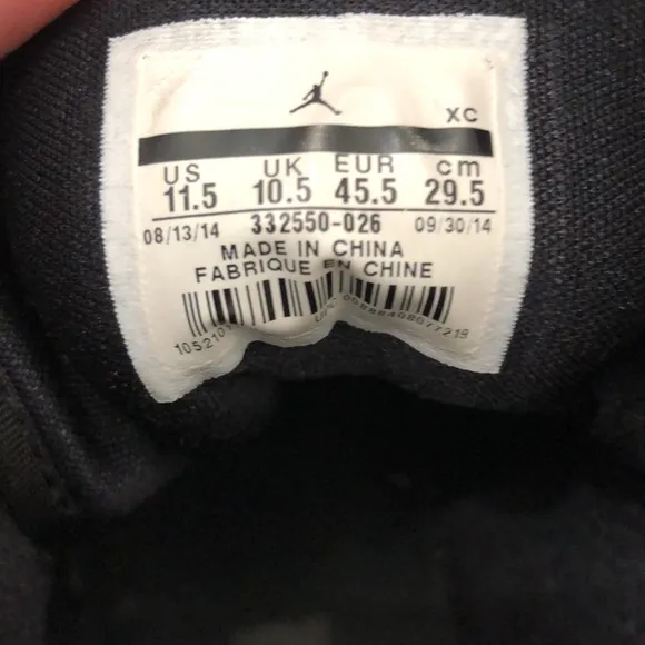 JORDAN AIR 1 RETRO HIGH MELO BASKETBALL SNEAKERS MENS SIZE 11.5