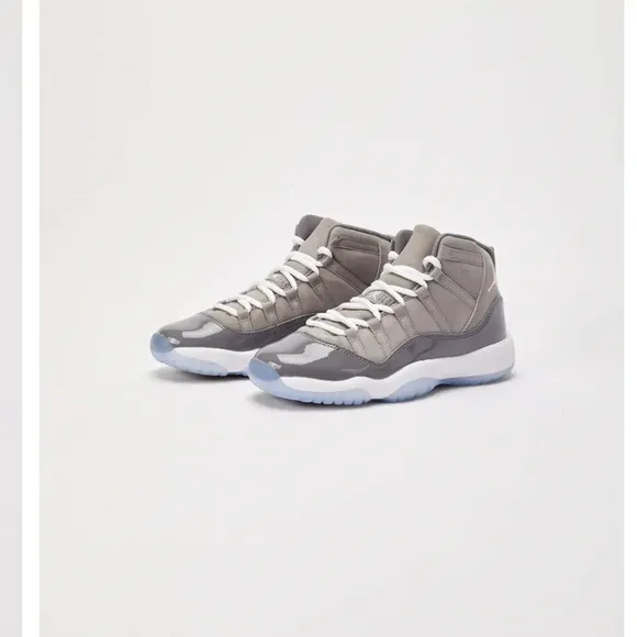 Jordan Air Jordan Retro 11 “Cool Grey” Grade School Mid-Top Sneakers Size 1Y