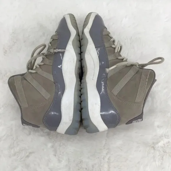 Jordan Air Jordan Retro 11 “Cool Grey” Grade School Mid-Top Sneakers Size 1Y