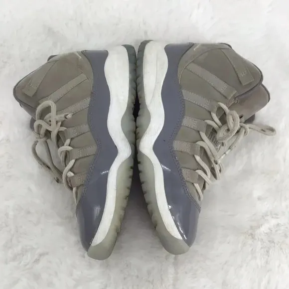 Jordan Air Jordan Retro 11 “Cool Grey” Grade School Mid-Top Sneakers Size 1Y