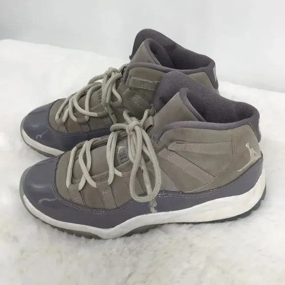 Jordan Air Jordan Retro 11 “Cool Grey” Grade School Mid-Top Sneakers Size 1Y